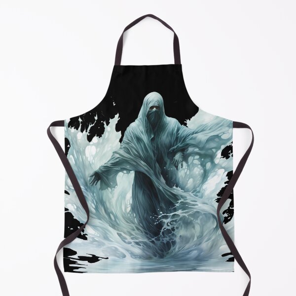 Item preview, Ghostly Water Spirit – Dark Fantasy Phantom Art designed and sold by DirtyDishCloth.