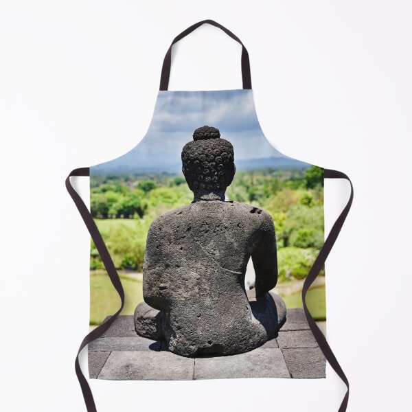 Item preview, Silent meditation facing the horizon of Borobudur designed and sold by franck380.