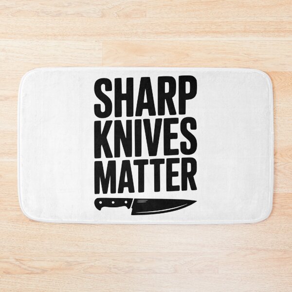Item preview, Sharp Knives Matter designed and sold by Frank Ring.