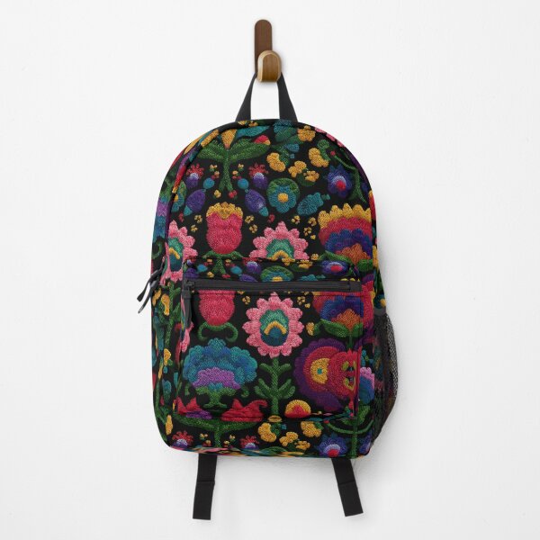 Item preview, Bold Fresh Floral Embroidered Print For Seasonal Decor designed and sold by RoyalStarsPatts.