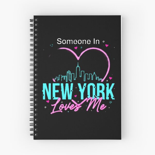 Item preview, Someone In New York Loves Me - Vibrant Pop Art NYC Skyline Heart Design designed and sold by DMNindustries.