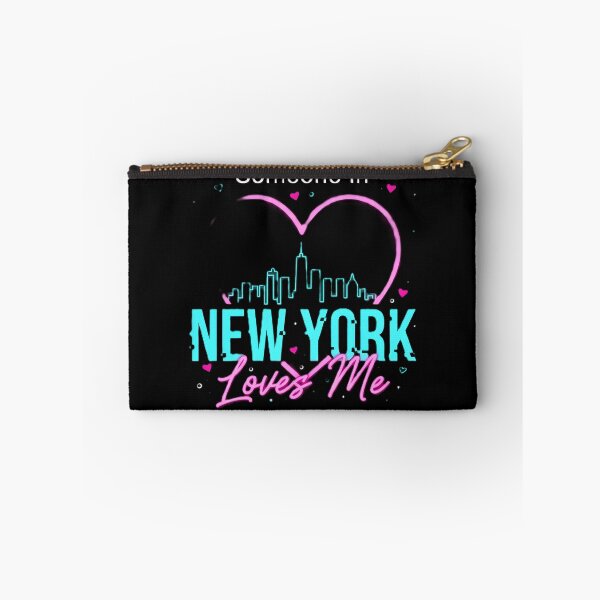 Item preview, Someone In New York Loves Me - Vibrant Pop Art NYC Skyline Heart Design designed and sold by DMNindustries.