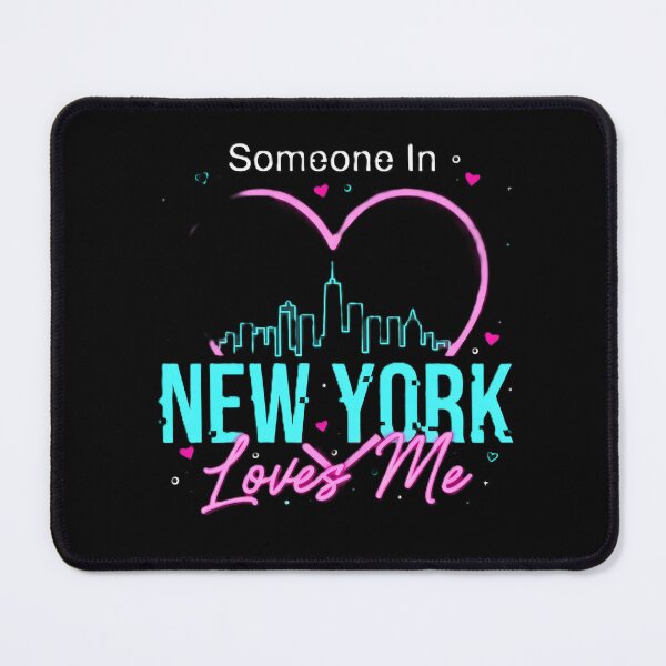 Item preview, Someone In New York Loves Me - Vibrant Pop Art NYC Skyline Heart Design designed and sold by DMNindustries.