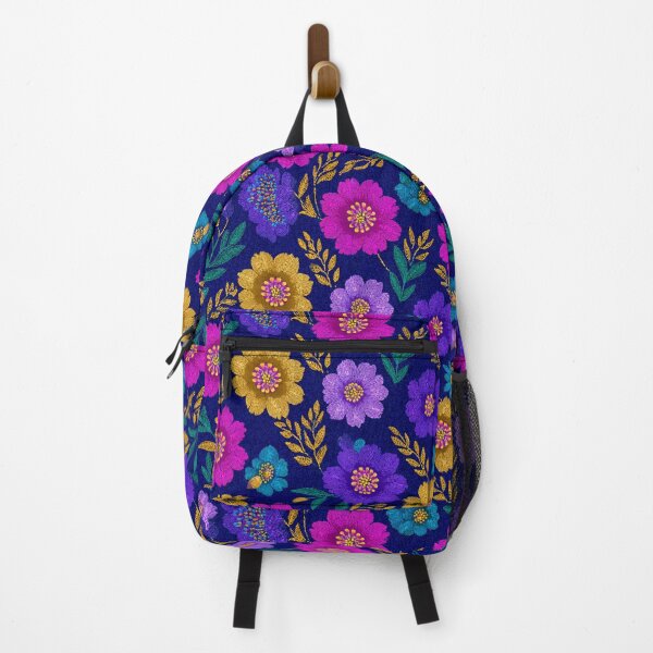 Item preview, Chic Wild Embroidered Flower For Rustic Charm designed and sold by RoyalStarsPatts.