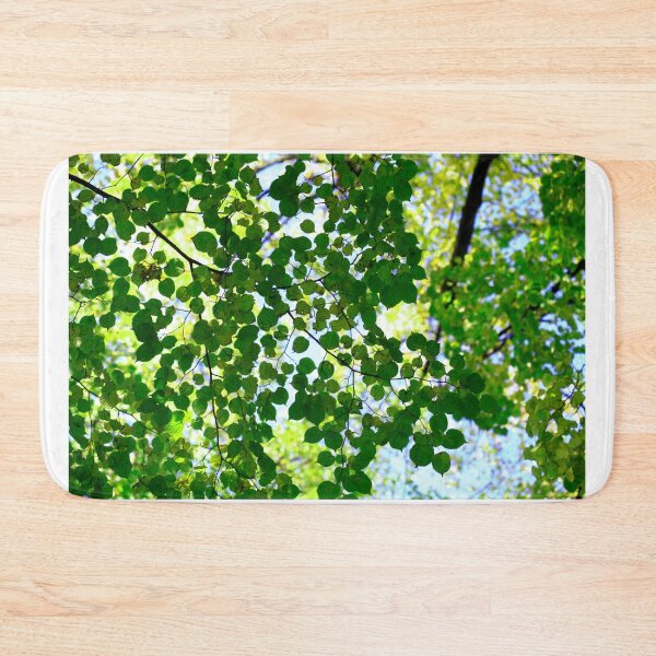 Item preview, Green leaves of autumn trees designed and sold by olena2552.