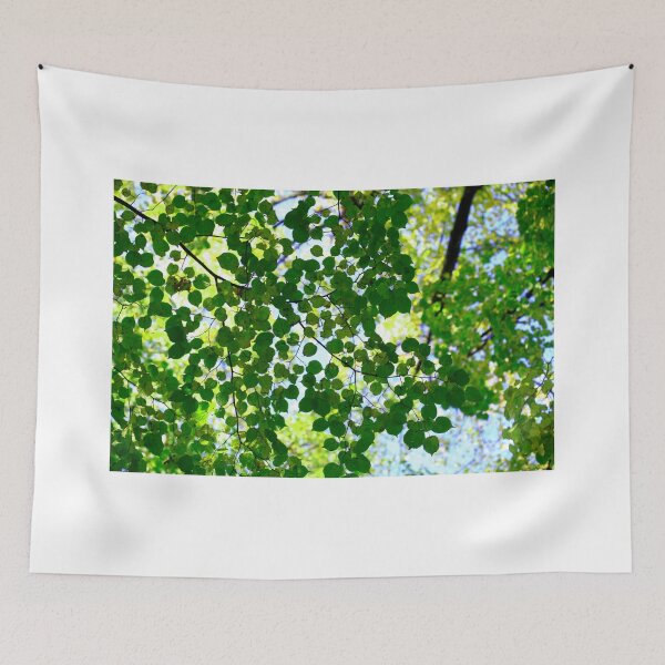 Item preview, Green leaves of autumn trees designed and sold by olena2552.