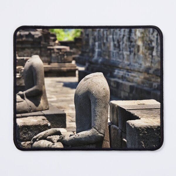 Item preview, Silent meditation facing the horizon of Borobudur designed and sold by franck380.