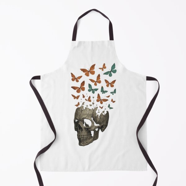 Item preview, Metamorphosis of Thought – Skull with Butterflies designed and sold by DavidSalazo.