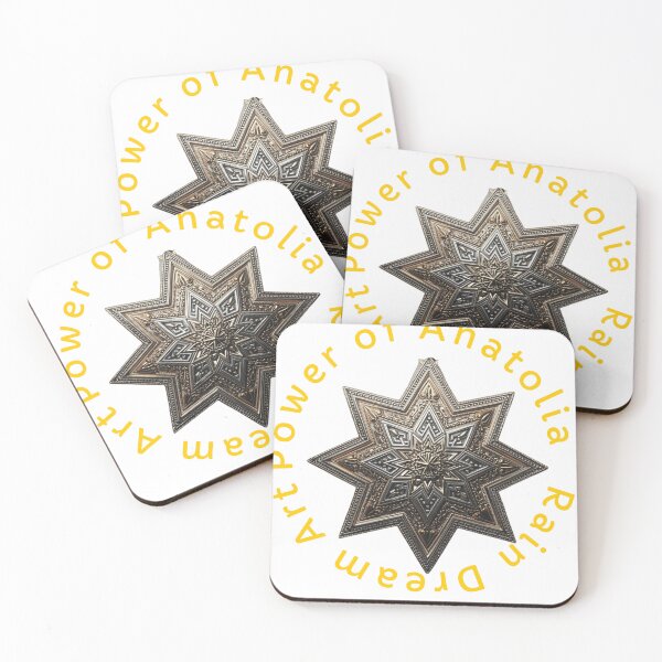 Item preview, Silver Seljuk Star -Power of Anatolia /Rain dream art designed and sold by Raindreamart.