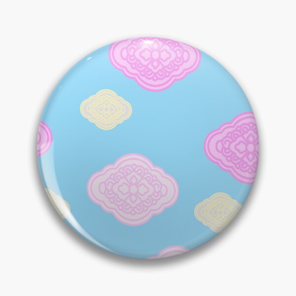 Artikelvorschau, Korean Cloud Motif – Modern Pastel Pattern entworfen und verkauft von GOYO SONG.