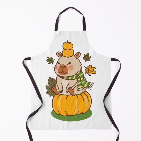 Item preview, Cute Halloween Pumpkin Capybara designed and sold by MPillustration.