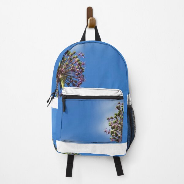 Item preview, Cute flowers against blue sky background designed and sold by olena2552.