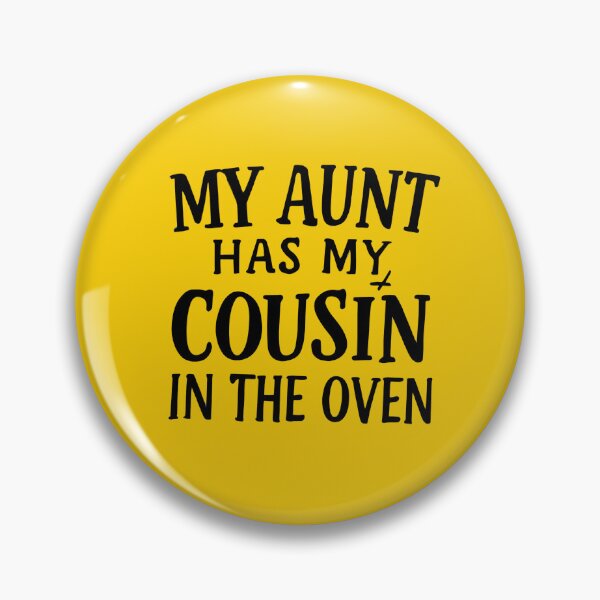 Item preview, My Aunt Has My Cousin In The Oven, Baby Announcement, Auntie Pregnancy Reveal, Cute Big Cousin, Baby Shower Party designed and sold by DesignDenDo ⭐⭐⭐⭐⭐.