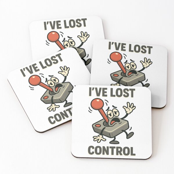 Item preview, I’ve Lost Control Funny Retro Joystick Design designed and sold by TeeTimeTreasure.