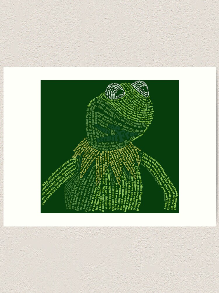 It's not easy, bein' Kermit