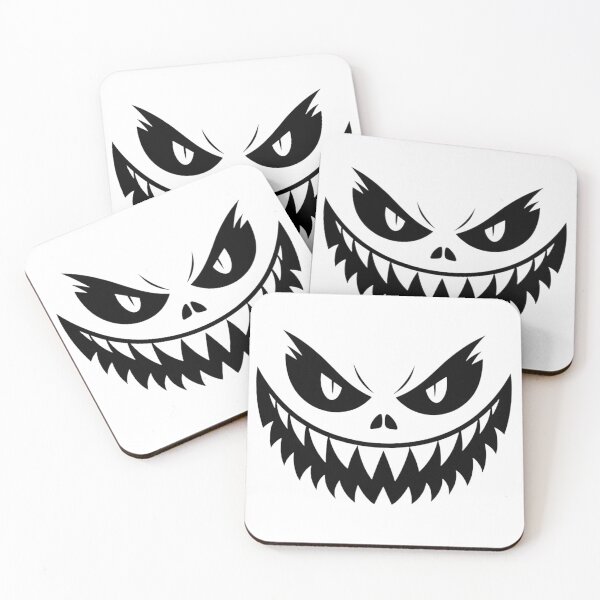 Item preview, Creepy Evil Smile Face – Scary Halloween Monster Design designed and sold by VivoStudio.
