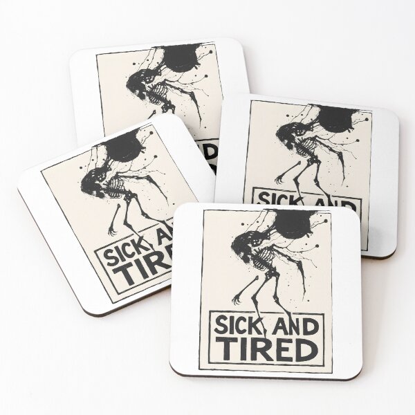Item preview, Sick And Tired - Abstract Skeleton Figure designed and sold by dreampik.