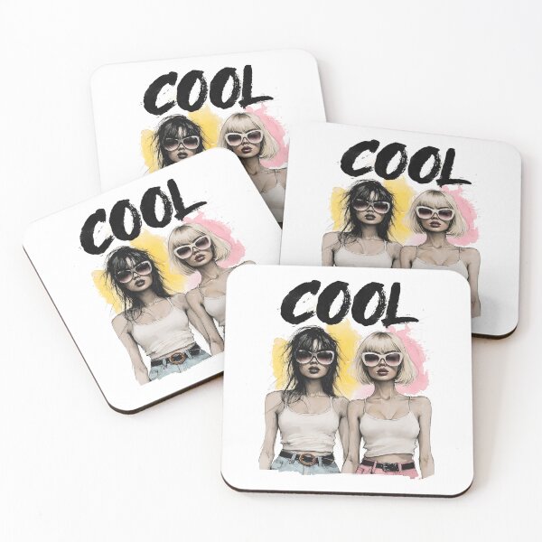 Item preview, Stylish Girls with Sunglasses designed and sold by dreampik.