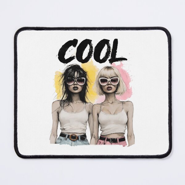 Item preview, Stylish Girls with Sunglasses designed and sold by dreampik.