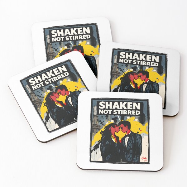 Item preview, Shaken Not Stirred - Spy Couple in Paris designed and sold by dreampik.