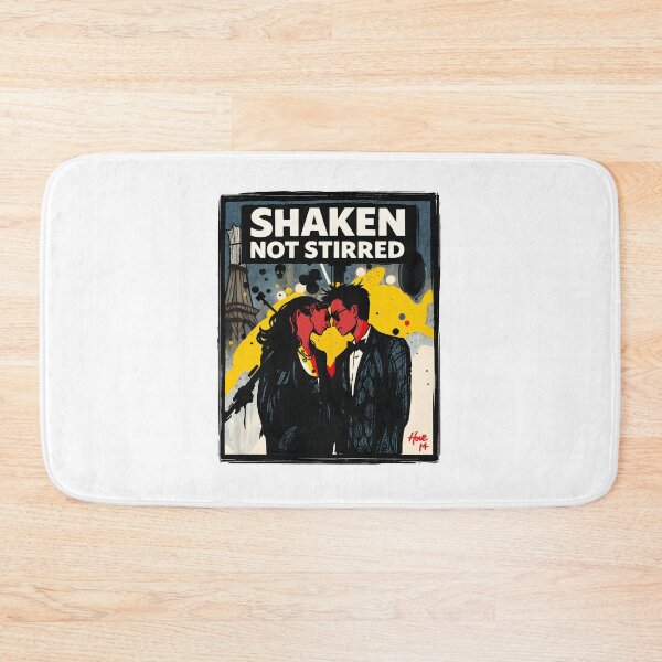 Item preview, Shaken Not Stirred - Spy Couple in Paris designed and sold by dreampik.