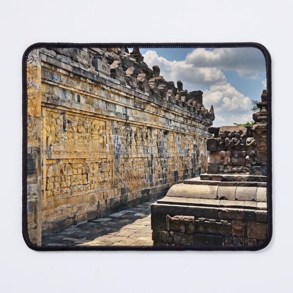 Item preview, The carved walls of Borobudur Temple designed and sold by franck380.