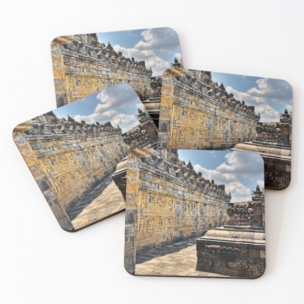 Item preview, The carved walls of Borobudur Temple designed and sold by franck380.