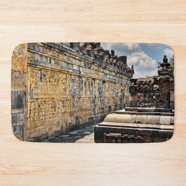 Item preview, The carved walls of Borobudur Temple designed and sold by franck380.