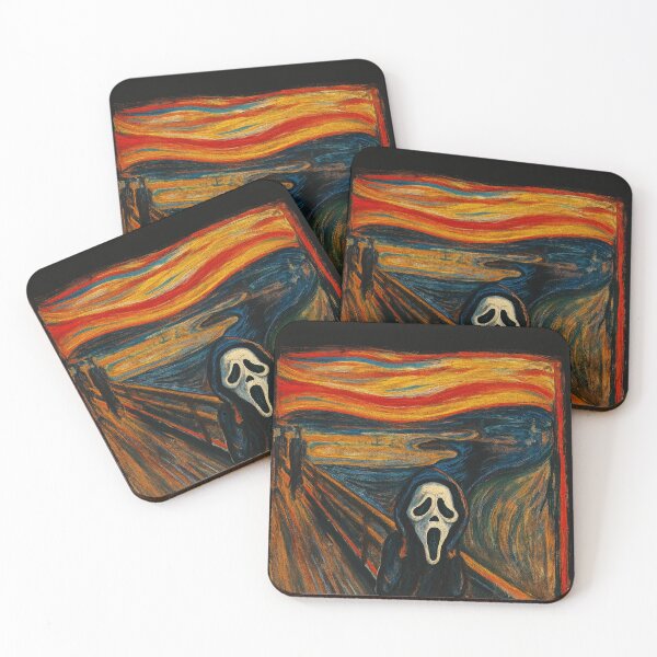 Item preview, The Scream Reimagined – Ghostface in Munch’s Madness designed and sold by DavidSalazo.