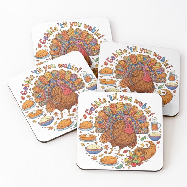 Item preview, GOBBLE 'TIL YOU WOBBLE designed and sold by likbatonboot.