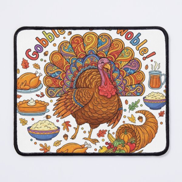 Item preview, GOBBLE 'TIL YOU WOBBLE designed and sold by likbatonboot.