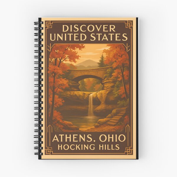 Item preview, Hocking Hills – Vintage Athens, United States designed and sold by Cosmopolis.