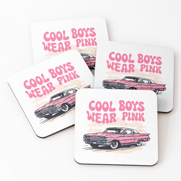 Item preview, Cool Boys Wear Pink - Bold Aesthetic Statement designed and sold by GoxyVision.
