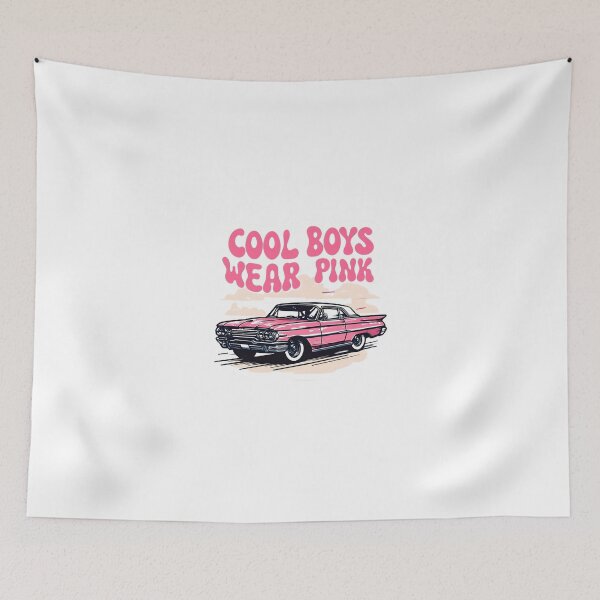 Item preview, Cool Boys Wear Pink - Bold Aesthetic Statement designed and sold by GoxyVision.