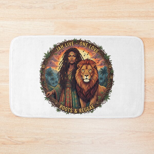 Item preview, Woman Rastafari Lion Reggae Roots  designed and sold by CHRIST5000.