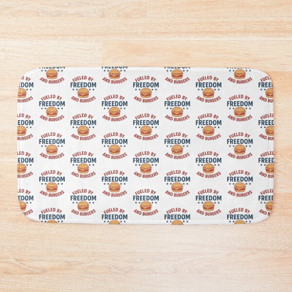 Item preview, Fueled by Freedom and Burgers Patriotic Cookout Humor designed and sold by The Junto Shop.