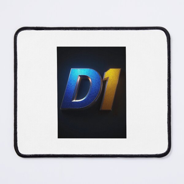 Item preview, D1 streetwear logo, color-blue and yellow designed and sold by Hogh55.