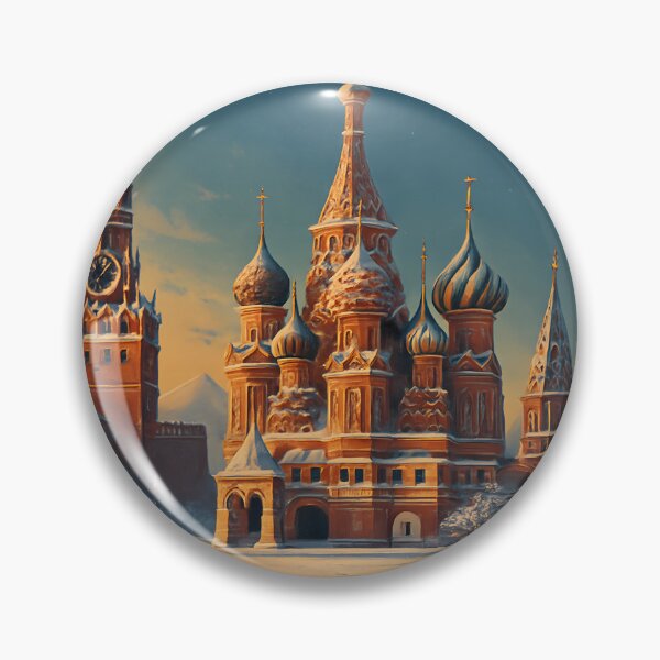Item preview, Red Square in Winter – Vintage Moscow, Russia designed and sold by Cosmopolis.