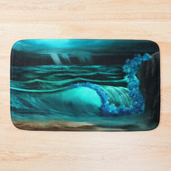 Item preview, Original Oil Painting "Night Wave" designed and sold by ShiftyPumpkin.