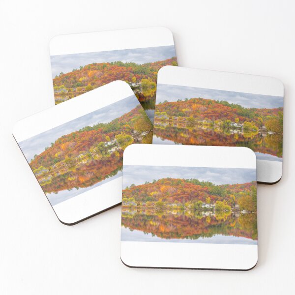 Item preview, Village of Wakefield, Quebec, Canada in an Autumn Reflection designed and sold by James Cumming.