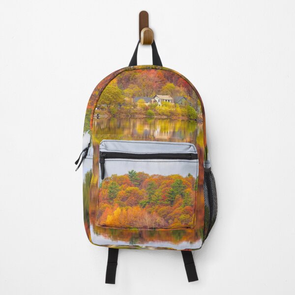 Item preview, Village of Wakefield, Quebec, Canada in an Autumn Reflection designed and sold by James Cumming.