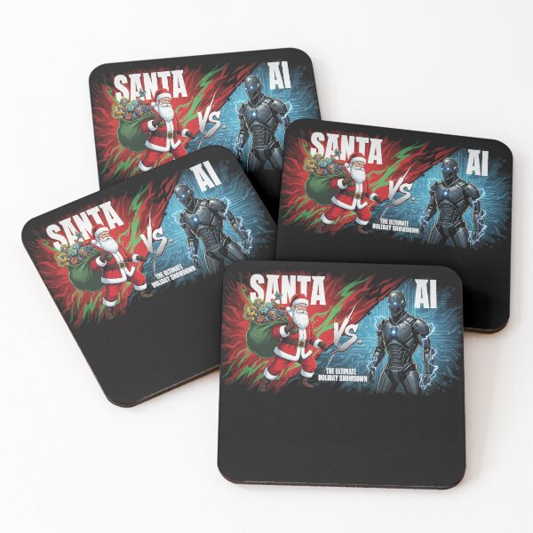Item preview, Santa vs AI | The Battle for Christmas designed and sold by FelixnRobinus.