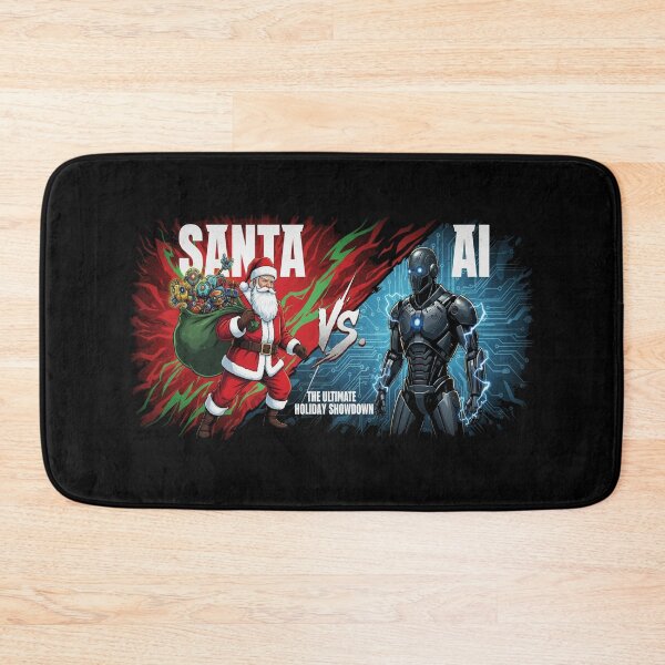 Item preview, Santa vs AI | The Battle for Christmas designed and sold by FelixnRobinus.