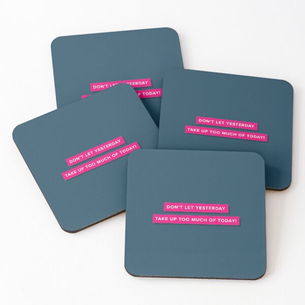 Item preview, Don't let yesterday take up too much of tomorrow! designed and sold by Henry + Theo Print Store.