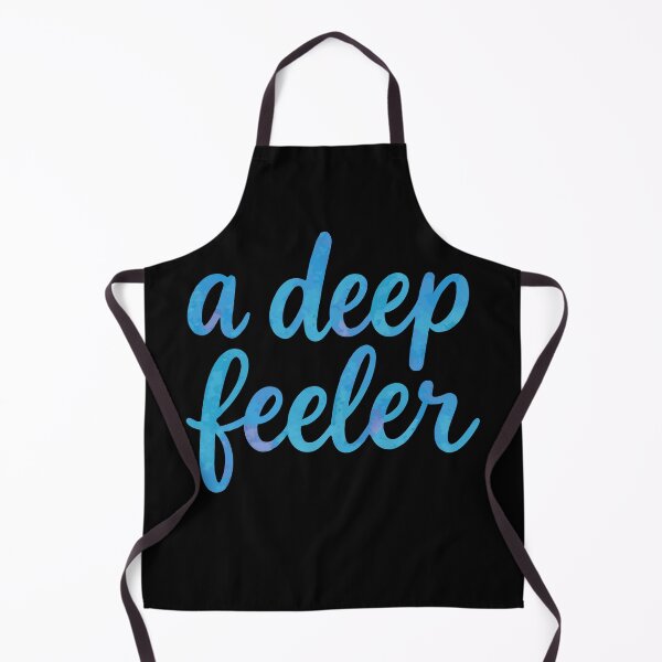 Item preview, A Deep Feeler Watercolor Quote – Emotional Expression Aesthetic Typography Design designed and sold by Minimum-Rage.