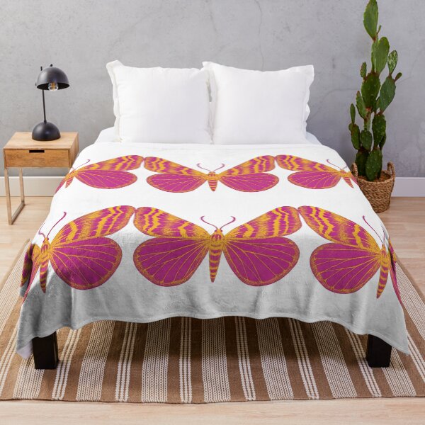 Item preview, Vibrant Magenta and Orange Butterfly Art designed and sold by ArtfulWeave.