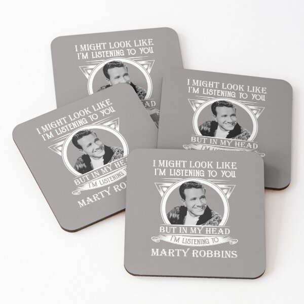 Item preview, I-MAY-LOOK-LIKE-I'M-LISTENING-TO-MARTY-ROBBINS-CLASSIC designed and sold by adornomaka.