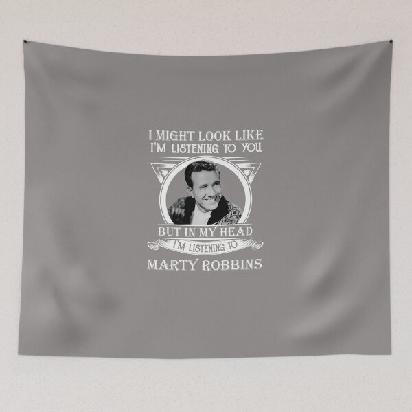 Item preview, I-MAY-LOOK-LIKE-I'M-LISTENING-TO-MARTY-ROBBINS-CLASSIC designed and sold by adornomaka.