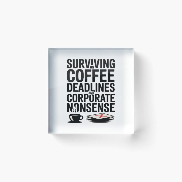 Item preview, Surviving on Coffee | T-Shirt designed and sold by NicolasGlowArt.
