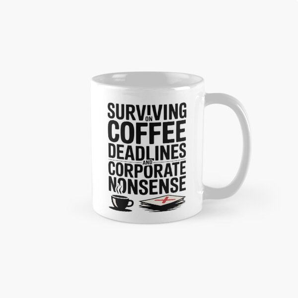 Item preview, Surviving on Coffee | T-Shirt designed and sold by NicolasGlowArt.